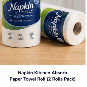 Napkin Kitchen Absorb Paper Towel Roll (2 Rolls Pack)
